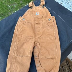 Carhartt Kids Brown Overalls 9M